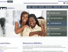 Tablet Screenshot of nebhdco.org